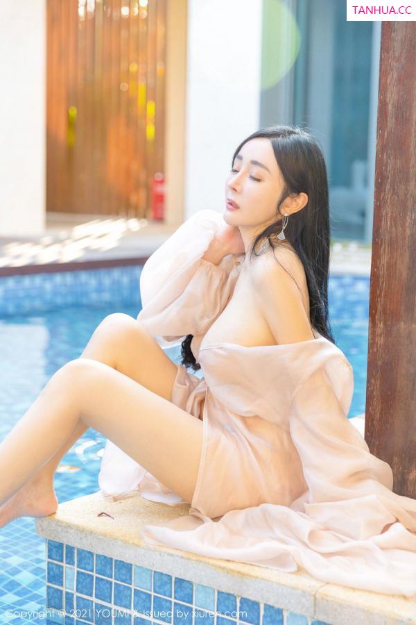 允薾  [YOUMI]高清写真图 2021.04.19 VOL.631 允薾第52张图片